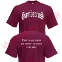 Camiseta MC Gamberros Clasica (Granate)
