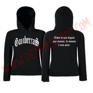 Sudadera Chica Gamberras Clasica (negra)