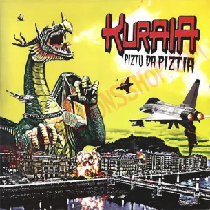 Vinilo LP Kuraia ‎– Piztu Da Piztia