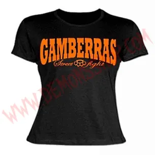 Camiseta MC Chica Gamberras Street fight