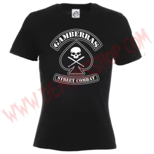 Camiseta MC Chica Gamberras Street combat