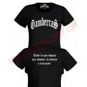 Camiseta MC Chica Gamberras Clasica (Negra)