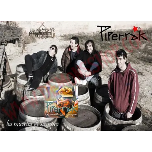 Vinilo LP Piperrak - Los Muertos de siempre