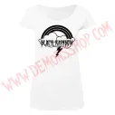 Camiseta MC Chica Black Rainbow