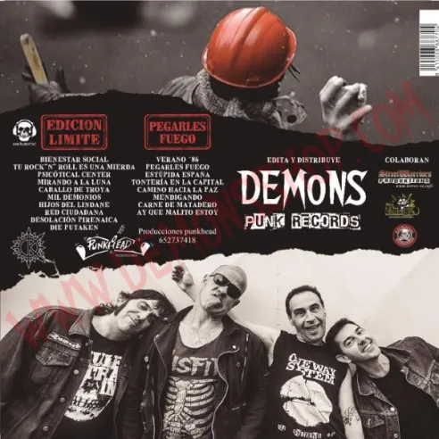 Vinilo LP Putakaska - Edicion Limite / Pegarles Fuego