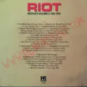DVD Riot - Archives Volume 2: 1982-1983