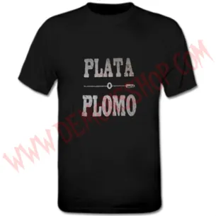 Camiseta MC Plata o Plomo