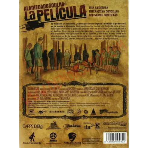 CD Alamedadosoulna - La Pelicula