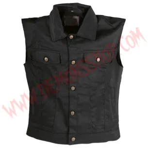 Chaleco Vaquero Negro
