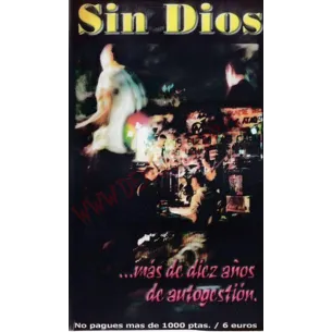 VHS Sin Dios ‎– ...Más De Diez Años de Autogestión