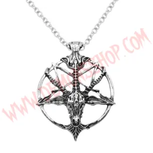 Colgante Pentagram Skull