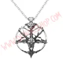 Colgante Pentagram Skull