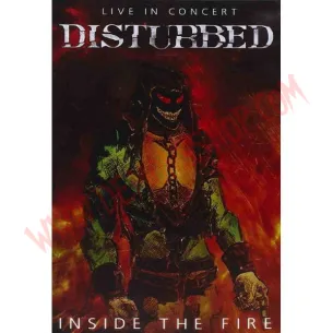 DVD Disturbed ‎– Inside The Fire - Live In Concert