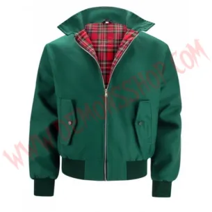 Chaqueta Harrington Verde