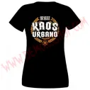 Camiseta Chica MC Kaos urbano