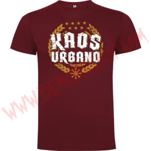Camiseta MC Kaos Urbano (Granate)