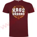 Camiseta MC Kaos Urbano (Granate)