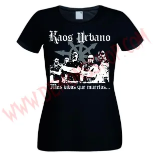 Camiseta Chica MC Kaos urbano