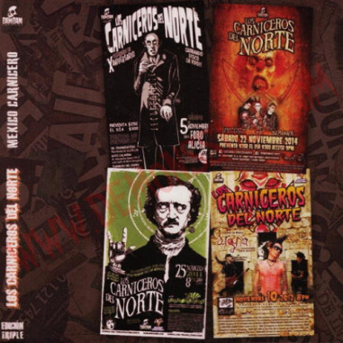 DVD + CD Los Carniceros Del Norte ‎– Mexico Carnicero