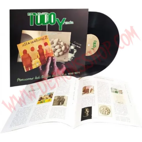 Vinilo LP Todo y Nada - Pioneros del Rock Andaluz 1965-1971