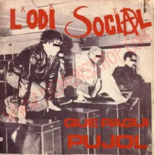 Vinilo LP L'Odi Social ‎– Que Pagui Pujol