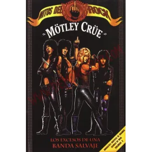 Libro Motley crue - mitos del rock