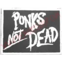 Parche Punks Not Dead
