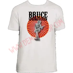 Camiseta MC Bruce Springsteen (Blanca)