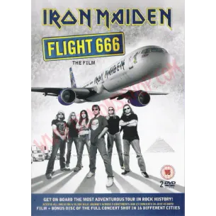 DVD Iron Maiden ‎– Flight 666 (The Film)