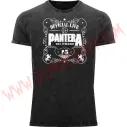 Camiseta MC Pantera (lavado a la piedra)