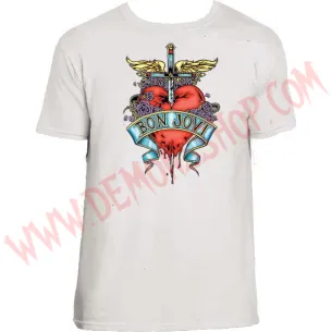 Camiseta MC Bon Jovi
