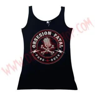 Camiseta Chica Tirantes Obsesión Fatal