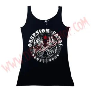 Camiseta Chica Tirantes Obsesión Fatal