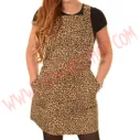 Vestido Pinafore Leopard
