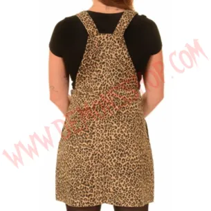 Vestido Pinafore Leopard 2