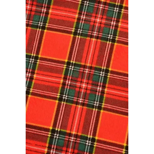 Vestido Pinafore Red Tartan