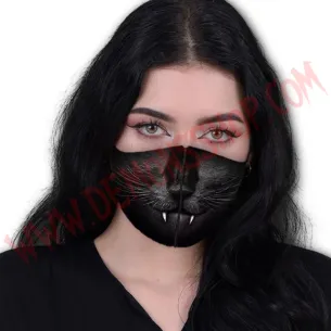 Mascarilla Cat fangs