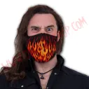 Mascarilla Tribal Flames