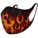 Mascarilla Tribal Flames