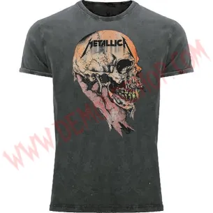 Camiseta MC Metallica (lavada a la piedra)