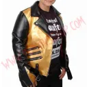 Chaqueta Mujer Clasica black gold Vegan