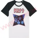 Camiseta Raglan MC Kiss