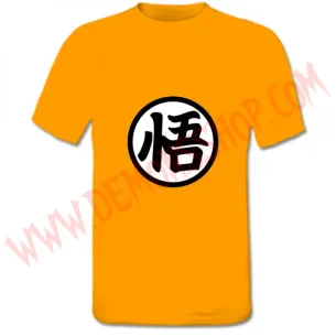 Camiseta MC Goku - Dragon Ball (Naranja)