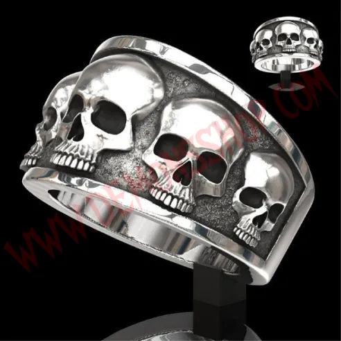 Anillo Skulls 5C