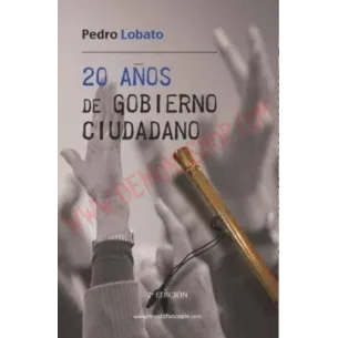 Libro 20 años de gobierno ciudadano