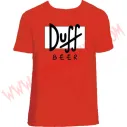 Camiseta MC Duff Beer (Roja)