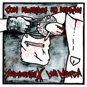 Vinilo LP Subversion X, Los Mierda ‎– con nosotros no podra