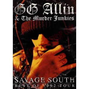 DVD GG Allin & The Murder Junkies ‎– Savage South Best Of 1992 Tour