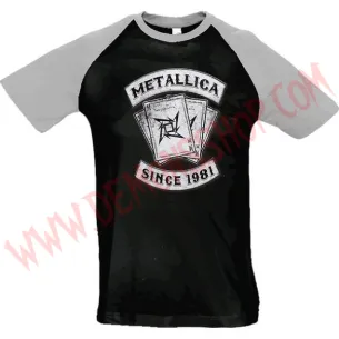 Camiseta Raglan MC Metallica