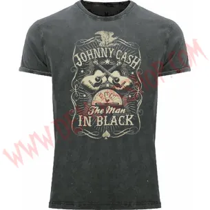 Camiseta MC Johny Cash (a la piedra)